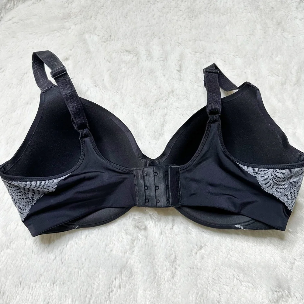 Vanity Fair Full Coverage Lightly Lined Underwire Bra Black Women’s 36D